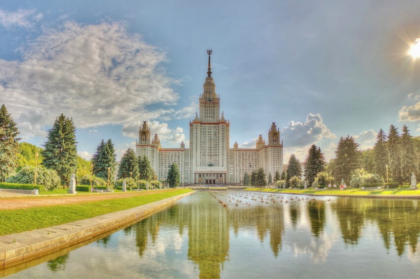 Лето в Москве фото